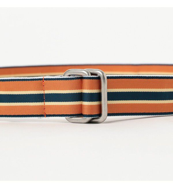 BEAMS PLUS「Grosgrain Tape Double Ring Belt」|ベルト|