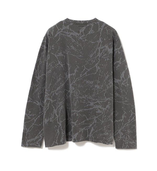 BEAMS「スプラッシュ ジャカード ロングスリーブ Tシャツ」|Tシャツ・カットソー|