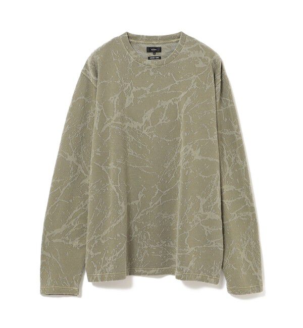 BEAMS「スプラッシュ ジャカード ロングスリーブ Tシャツ」|Tシャツ・カットソー|SAGE
