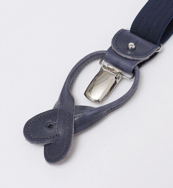 SHIPS「ALBERT THURSTON: 2.5cm ヘリンボーン サスペンダー」|サスペンダー|
