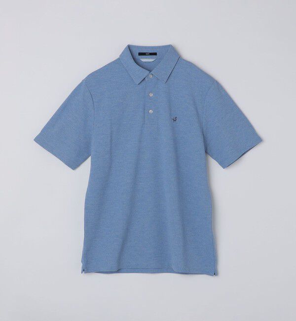 SHIPS「【WEB限定】SHIPS: 吸水速乾・UVケア Drymix（R）ワンポイントロゴ レギュラーカラー ポロシャツ」|ポロシャツ|