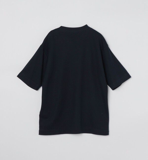 SHIPS「SHIPS:〈接触冷感〉トリコット ジャカード クルーネック Tシャツ」|Tシャツ・カットソー|