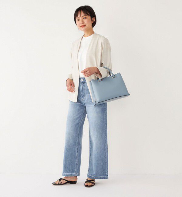 SHIPS Colors 「SHIPS Colors:〈洗濯機可能〉リネン ライク ジャケット◇」|ノーカラージャケット|