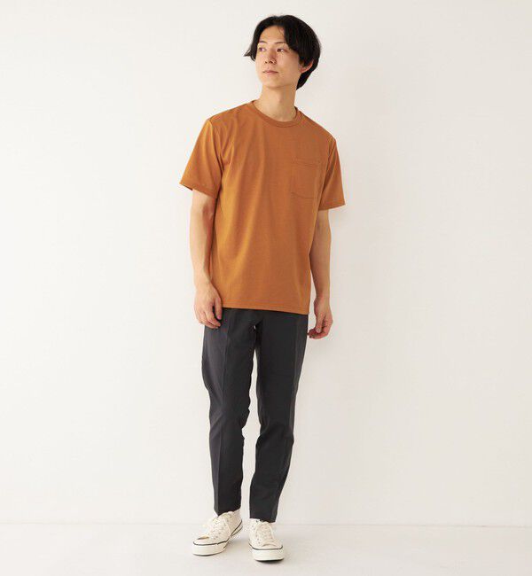 SHIPS Colors 「SHIPS Colors: 〈吸水・速乾〉CAVE ポケット Tシャツ」|Tシャツ・カットソー|