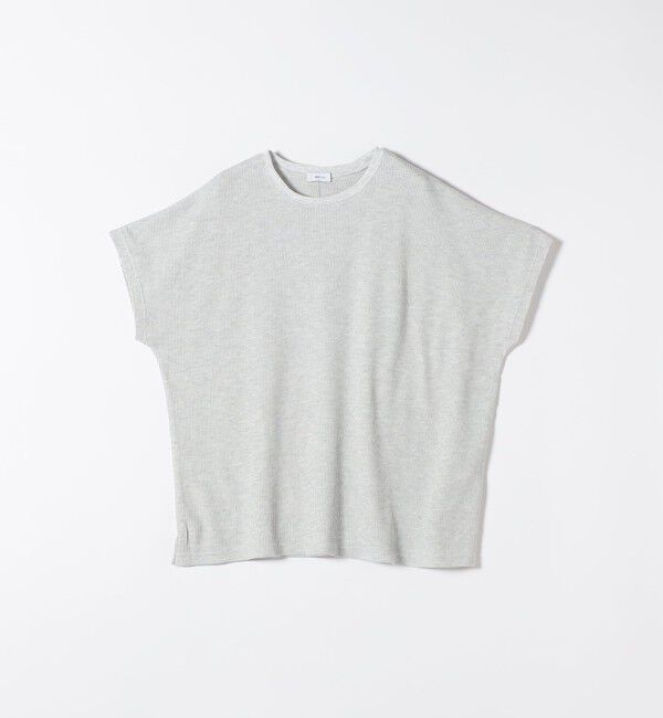 SHIPS any「【WEB限定】SHIPS any:〈洗濯機可能〉ワッフル ワイド TEE」|Tシャツ・カットソー|