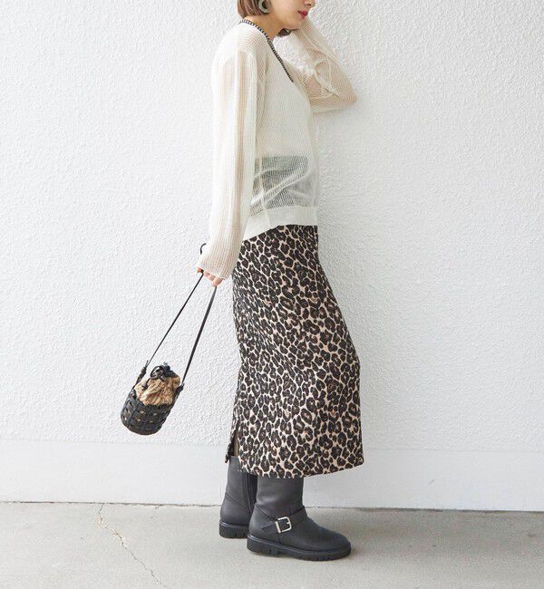 SHIPS for women「【SHIPS別注】ANNUAL:シアー メッシュ プルオーバー ◇」|ニット・セーター|