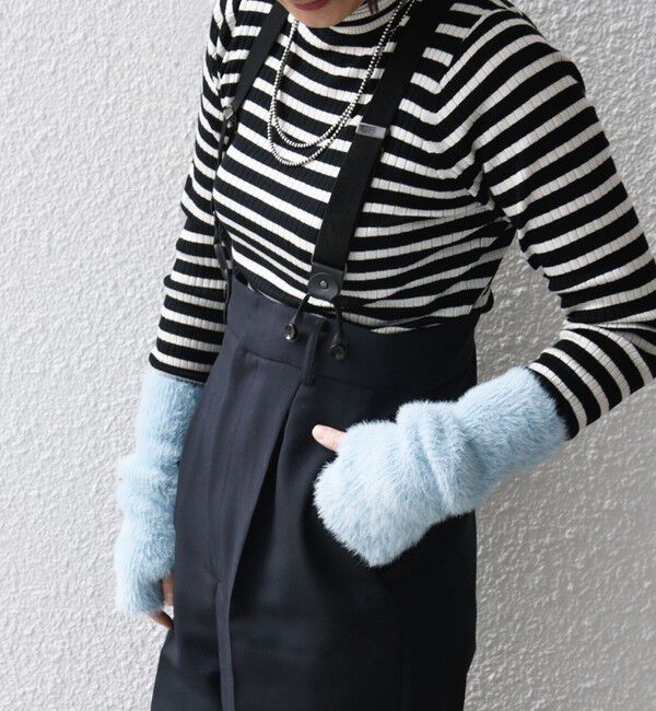 SHIPS for women「* フェイク ファー アーム ウォーマー ◇」|手袋|