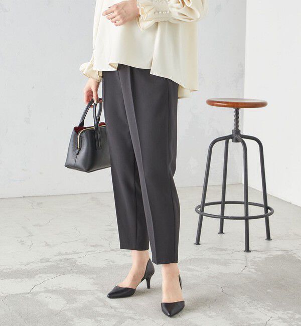 SHIPS for women「〈手洗い可能〉キャンディ スリーブ ブラウス &times; パンツ セットアップ」|シャツ・ブラウス|