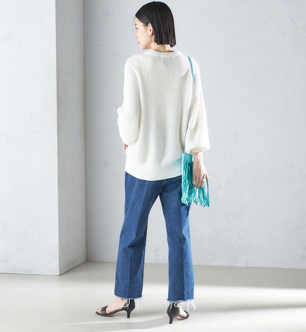 SHIPS for women「〈手洗い可能〉ペーパー コットン カーディガン ◇」|カーディガン|