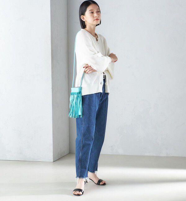 SHIPS for women「〈手洗い可能〉ペーパー コットン カーディガン ◇」|カーディガン|