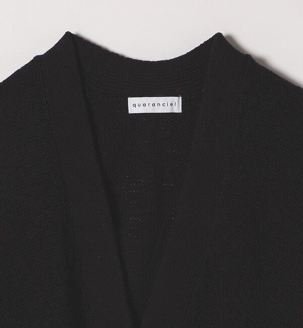 quaranciel「quaranciel:〈手洗い可能〉テープヤーン Vネック ルーズ プルオーバー」|ニット・セーター|