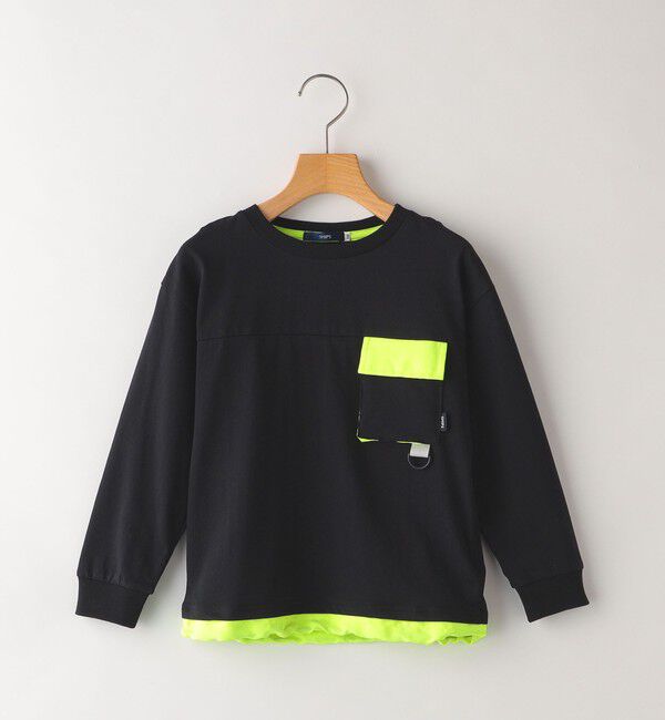 SHIPS KIDS「SHIPS KIDS:100～130cm / クールタッチ 長袖 TEE」|Tシャツ・カットソー|
