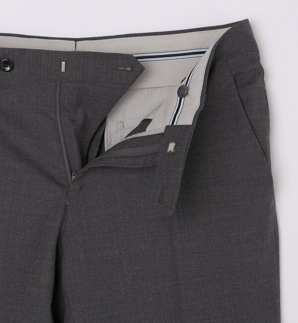 SHIPS「SHIPS: 〈手洗い可能〉ラスティック ウォッシャブル ストレッチ パンツ(無地)」|スラックス|