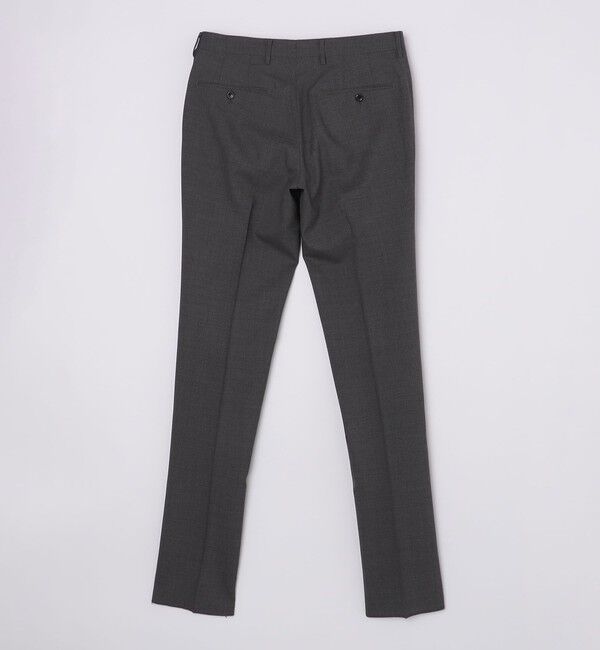 SHIPS「SHIPS: 〈手洗い可能〉ラスティック ウォッシャブル ストレッチ パンツ(無地)」|スラックス|