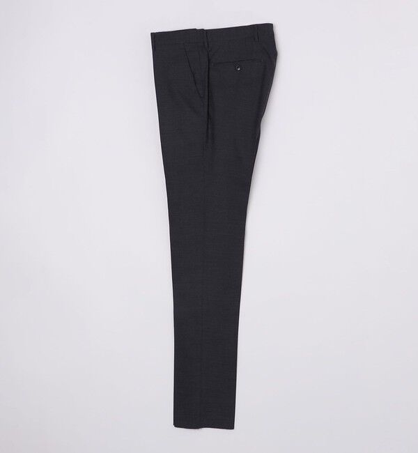 SHIPS「SHIPS: 〈手洗い可能〉ラスティック ウォッシャブル ストレッチ パンツ(無地)」|スラックス|