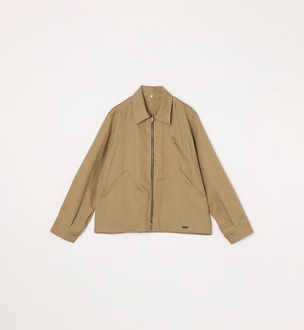 SHIPS any「【SHIPS any別注】 HELLO FOX: ミリタリー ジップ ブルゾン (セットアップ対応)◇」|ブルゾン・スタジャン|