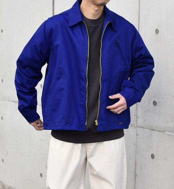 SHIPS any「【SHIPS any別注】 HELLO FOX: ミリタリー ジップ ブルゾン (セットアップ対応)◇」|ブルゾン・スタジャン|