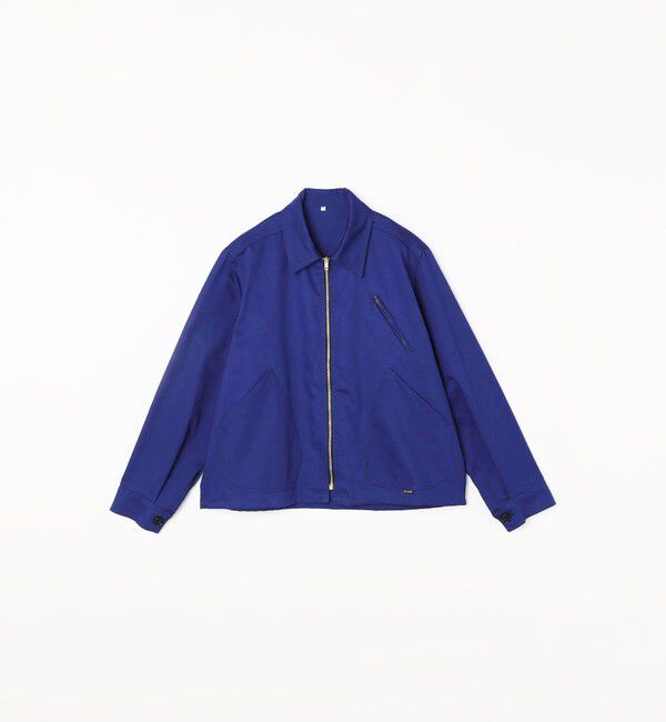 SHIPS any「【SHIPS any別注】 HELLO FOX: ミリタリー ジップ ブルゾン (セットアップ対応)◇」|ブルゾン・スタジャン|