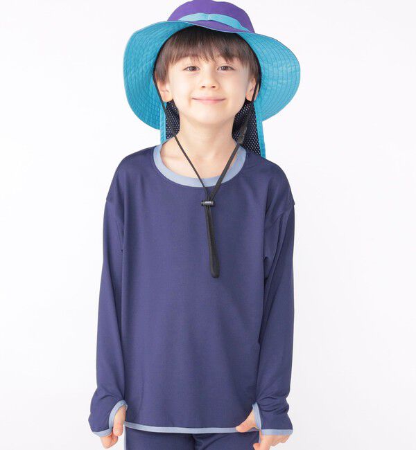 SHIPS KIDS「SHIPS KIDS:90～130cm / 無地 ラッシュガード」|その他|