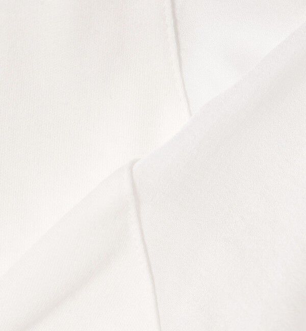 SHIPS for women「〈手洗い可能〉PLA スムース シアー コンビ スリーブ プルオーバー 」|Tシャツ・カットソー|