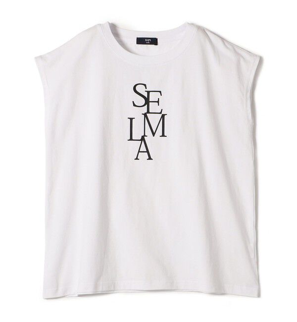 SHIPS Colors 「SHIPS Colors:フレンチスリーブ ロゴ TEE」|Tシャツ・カットソー|