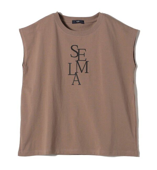 SHIPS Colors 「SHIPS Colors:フレンチスリーブ ロゴ TEE」|Tシャツ・カットソー|