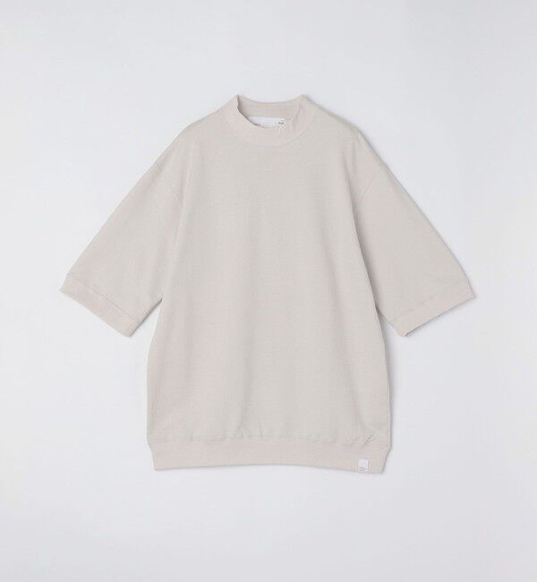 SHIPS「【SHIPS別注】THYARD: スーピマコットン インレー モックネック Tシャツ」|Tシャツ・カットソー|