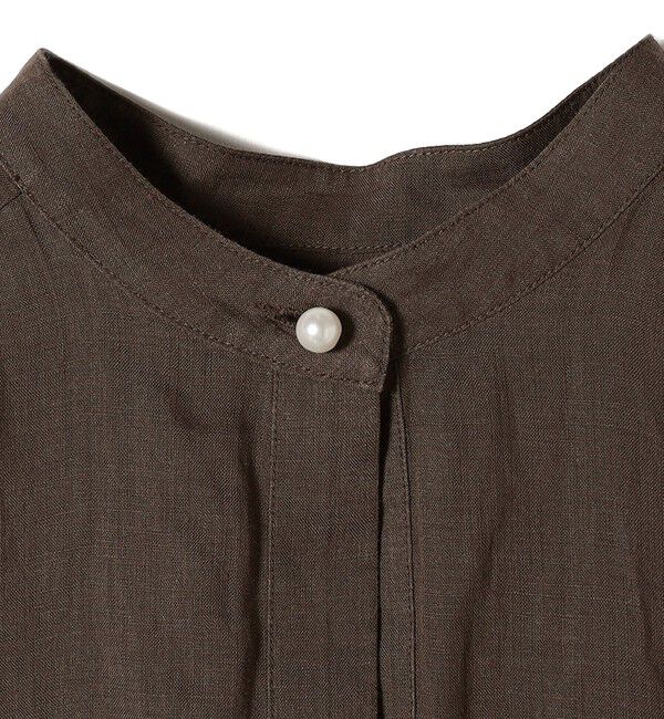 SHIPS for women「〈手洗い可能〉ラミー ポケット ノースリーブ ブラウス」|シャツ・ブラウス|