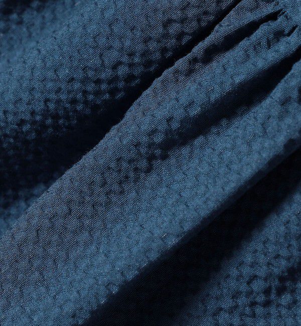 SHIPS Colors 「SHIPS Colors:〈洗濯機可能〉サッカー パフスリーブ ペプラム トップス◇」|シャツ・ブラウス|