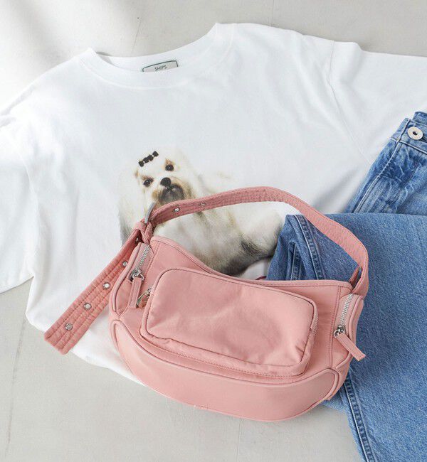 SHIPS for women「【WEB限定】ワンショルダー カメラ バッグ」|ショルダー・メッセンジャー|ピンク