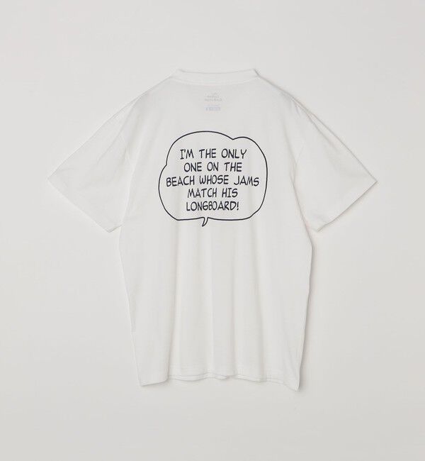 SHIPS any「The Cotton Exchange: メッセージ プリント デザイン Tシャツ◇」|Tシャツ・カットソー|