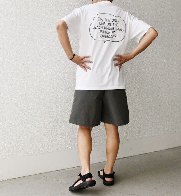 SHIPS any「The Cotton Exchange: メッセージ プリント デザイン Tシャツ◇」|Tシャツ・カットソー|