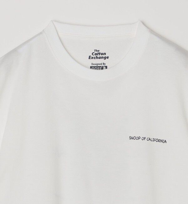 SHIPS any「The Cotton Exchange: メッセージ プリント デザイン Tシャツ◇」|Tシャツ・カットソー|