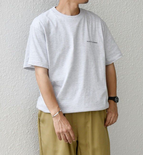 SHIPS any「The Cotton Exchange: メッセージ プリント デザイン Tシャツ◇」|Tシャツ・カットソー|