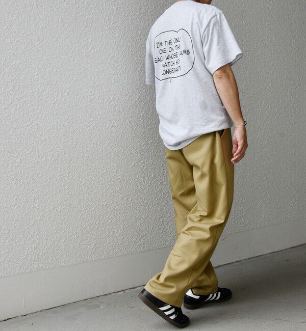 SHIPS any「The Cotton Exchange: メッセージ プリント デザイン Tシャツ◇」|Tシャツ・カットソー|