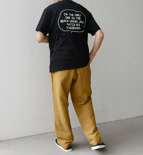 SHIPS any「The Cotton Exchange: メッセージ プリント デザイン Tシャツ◇」|Tシャツ・カットソー|