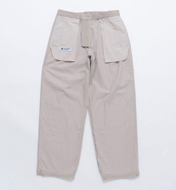 SHIPS「City Ambient Products: コーデュロイ ワイド テーパード スラックス」|その他|