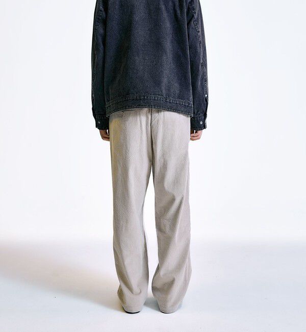 SHIPS「City Ambient Products: コーデュロイ ワイド テーパード スラックス」|その他|