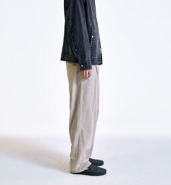 SHIPS「City Ambient Products: コーデュロイ ワイド テーパード スラックス」|その他|