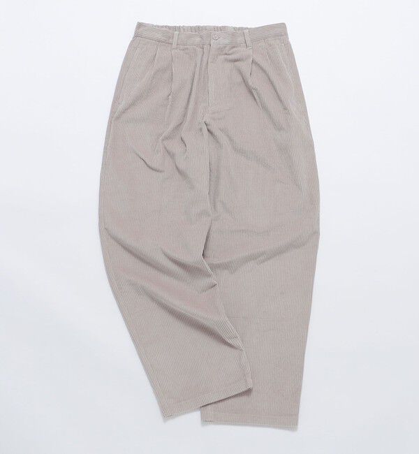 SHIPS「City Ambient Products: コーデュロイ ワイド テーパード スラックス」|その他|