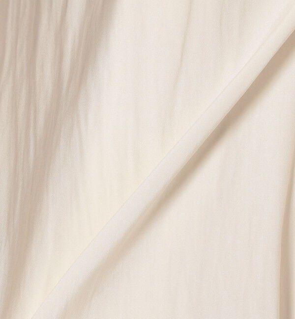 SHIPS for women「〈手洗い可能〉パウダリー 割繊 スタンドカラー ブラウス」|シャツ・ブラウス|