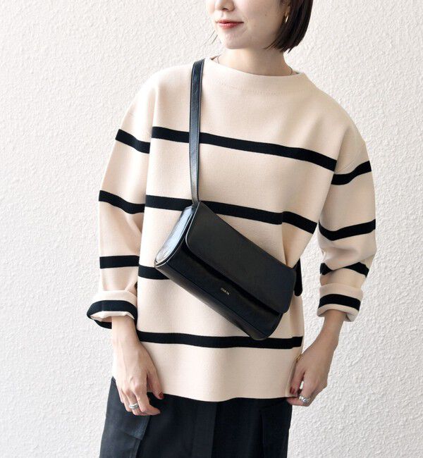 SHIPS any「《一部追加予約》SHIPS any:〈手洗い可能〉ミラノリブ スタンドカラー ニット プルオーバー」|ニット・セーター|