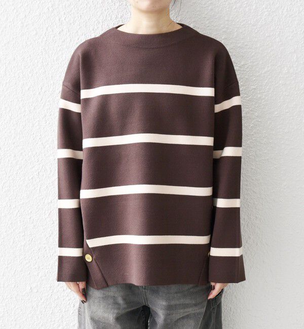 SHIPS any「《一部追加予約》SHIPS any:〈手洗い可能〉ミラノリブ スタンドカラー ニット プルオーバー」|ニット・セーター|