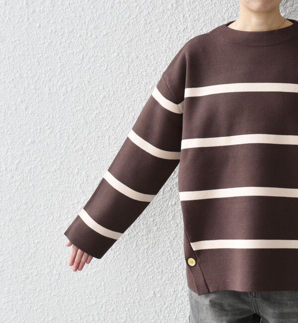 SHIPS any「《一部追加予約》SHIPS any:〈手洗い可能〉ミラノリブ スタンドカラー ニット プルオーバー」|ニット・セーター|