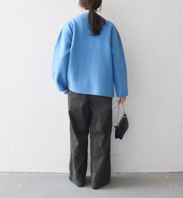 SHIPS any「《一部追加予約》SHIPS any:〈手洗い可能〉ミラノリブ スタンドカラー ニット プルオーバー」|ニット・セーター|