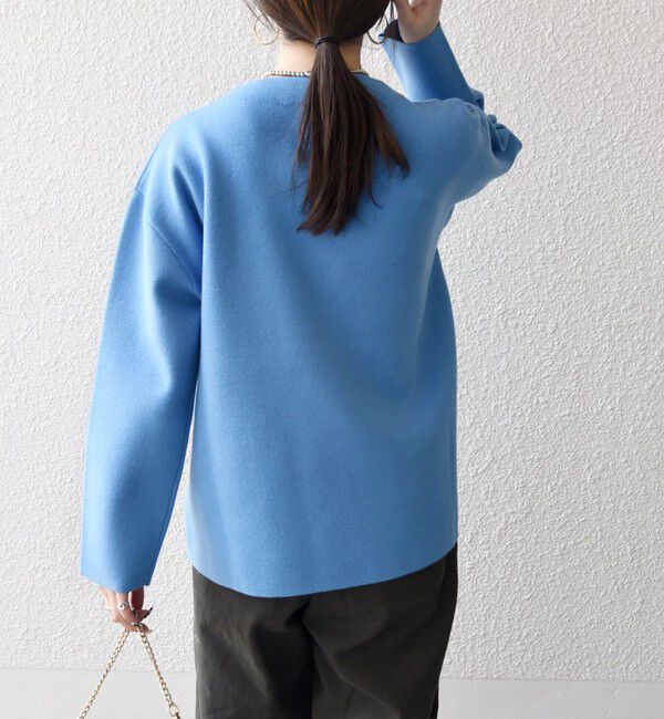 SHIPS any「《一部追加予約》SHIPS any:〈手洗い可能〉ミラノリブ スタンドカラー ニット プルオーバー」|ニット・セーター|