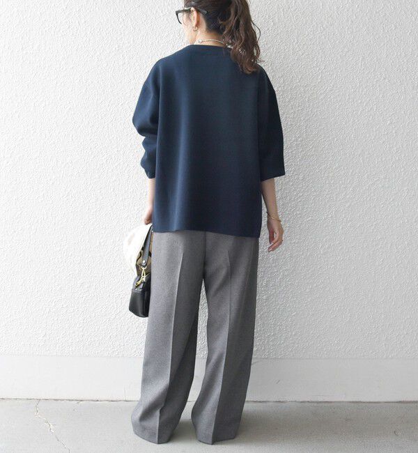 SHIPS any「《一部追加予約》SHIPS any:〈手洗い可能〉ミラノリブ スタンドカラー ニット プルオーバー」|ニット・セーター|