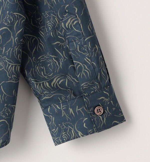 SHIPS KIDS「SHIPS KIDS:100～130cm / リバティ プリント 長袖 シャツ」|シャツ・ブラウス|