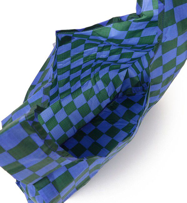 SHIPS Days「BAGGU:スタンダード チェッカー」|エコバッグ|