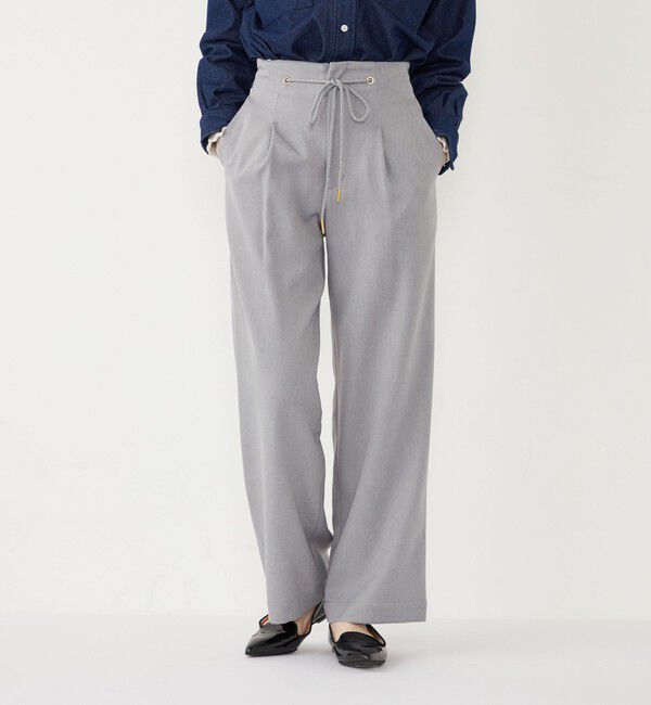 SHIPS Colors 「SHIPS Colors:〈手洗い可能〉ウールライク イージー パンツ◇」|その他|